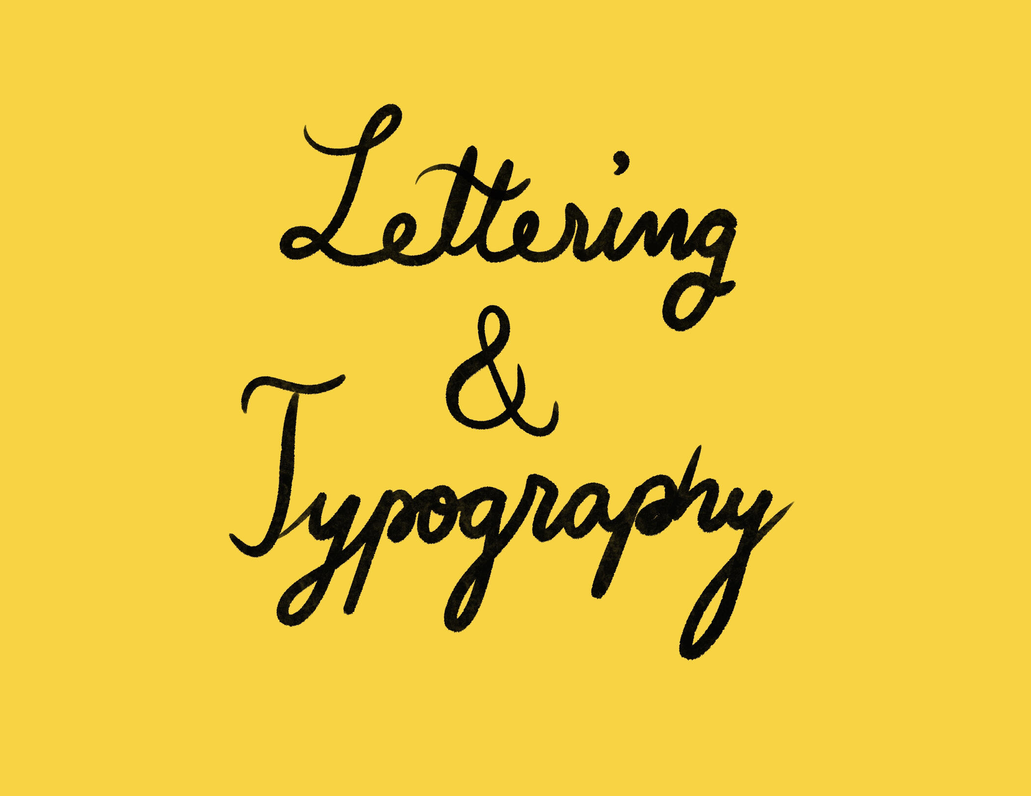 Lettering